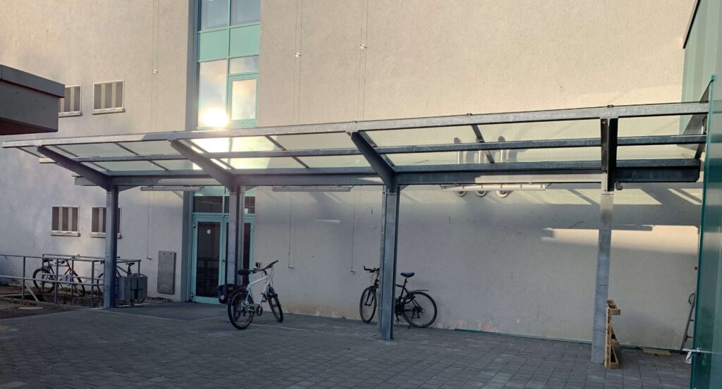 Fahrradüberdachung, Freiburg, Bild 2