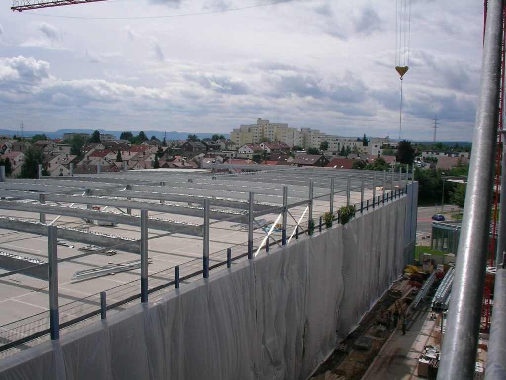 Dachkonstruktion, Parkhaus, Bild 4