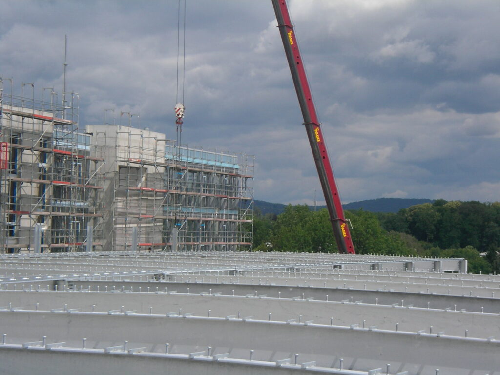 Dachkonstruktion, Parkhaus, Bild 2