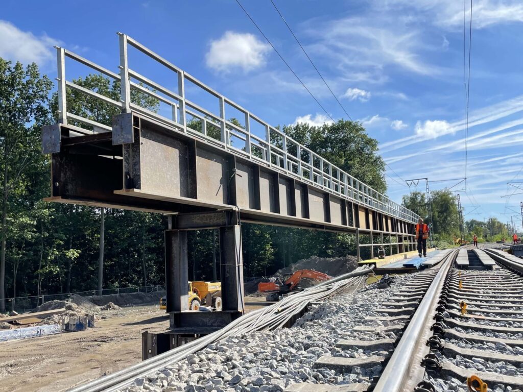 Hilfsbrücke, Rastatt, Bild 6