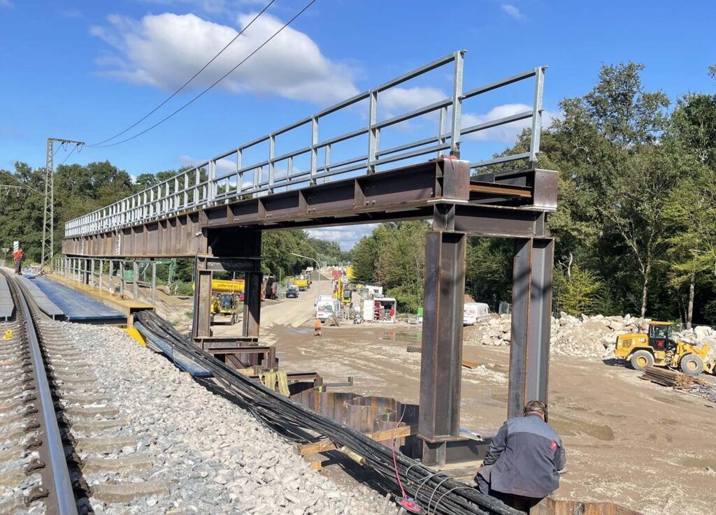 Hilfsbrücke, Rastatt, Bild 10