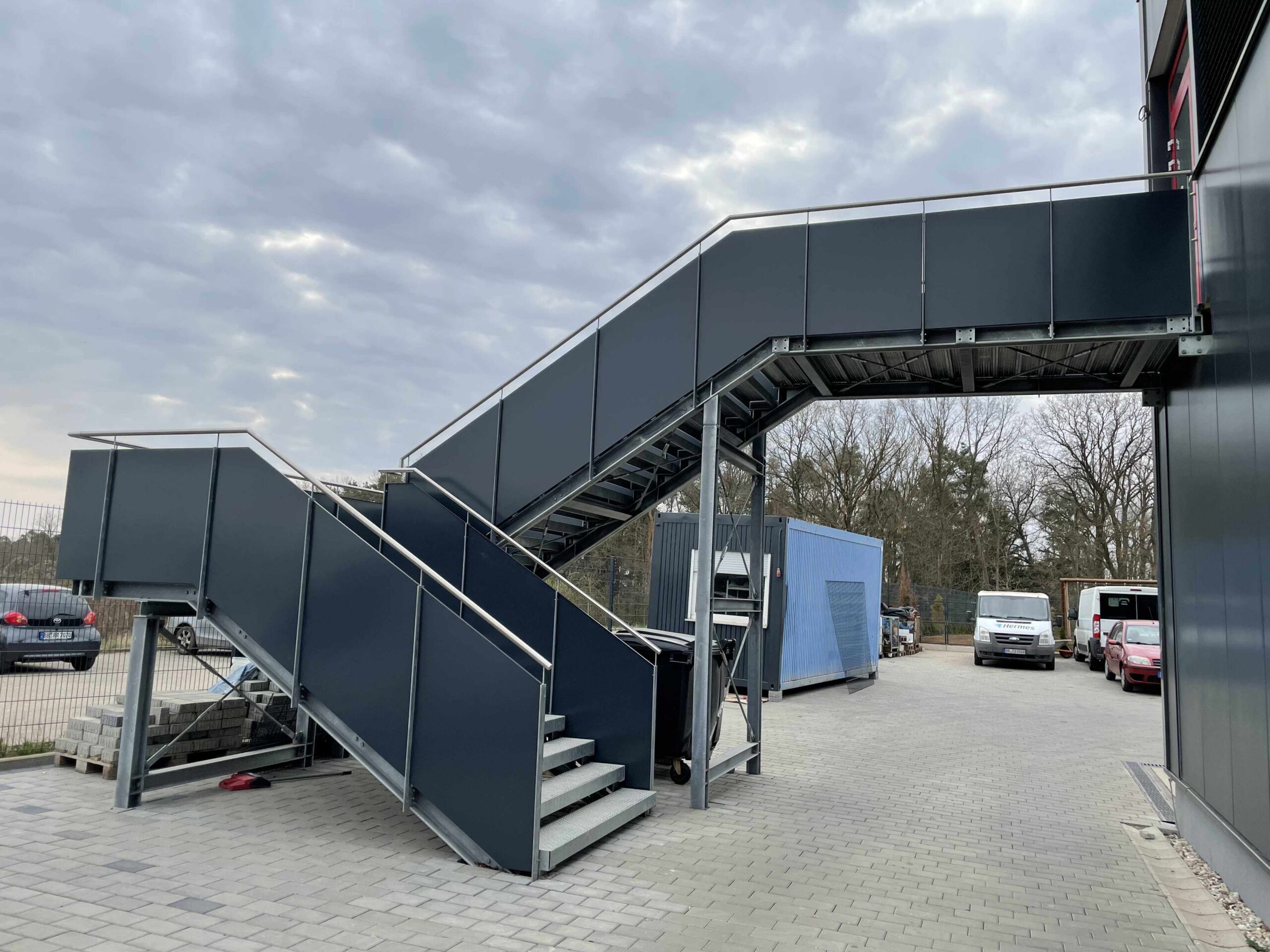 Stahltreppe, Weil im Schönbuch, Bild 1