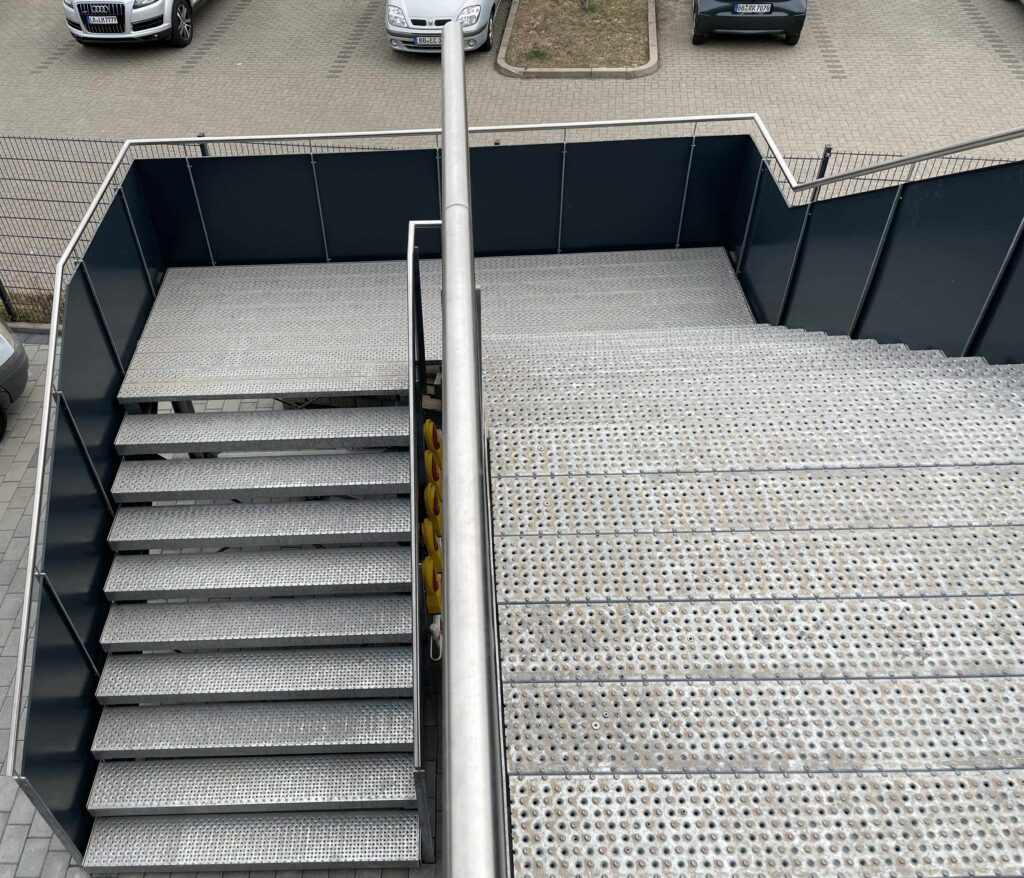 Stahltreppe, Weil im Schönbuch, Bild 3