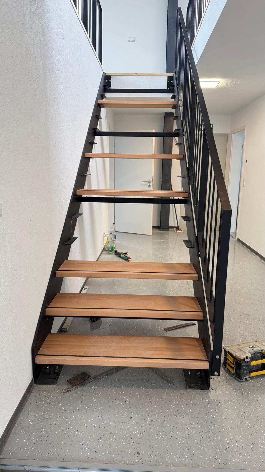 Treppenkonstruktion, Altburg, Bild 1