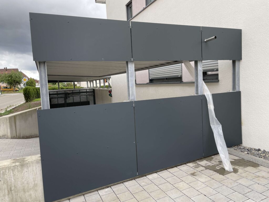Einhausung Garageneinfahrt, Althengstett, Bild 2