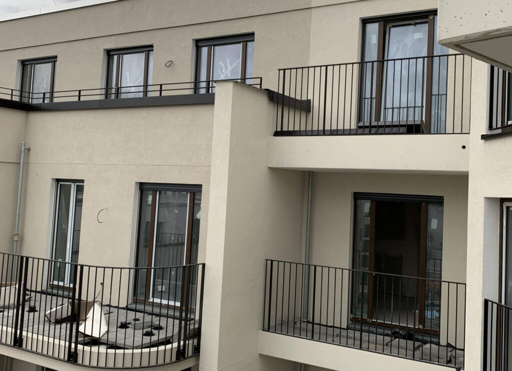Balkon-Staketengeländer, Bild 1