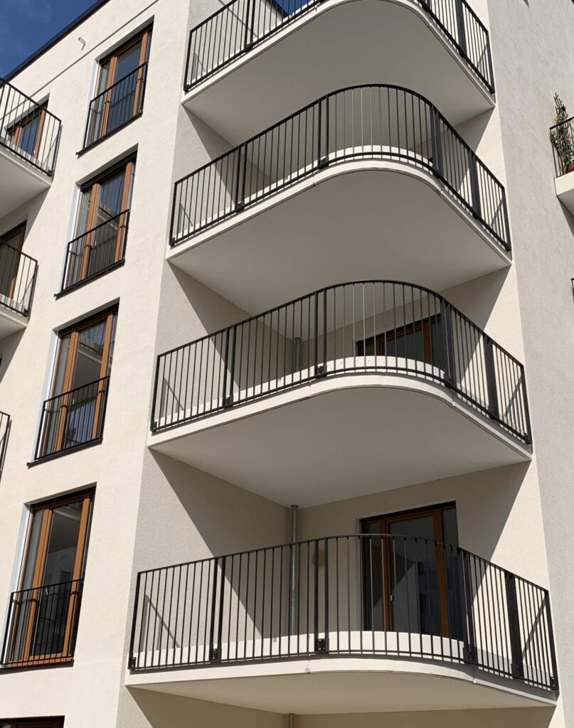 Balkon-Staketengeländer, Bild 2