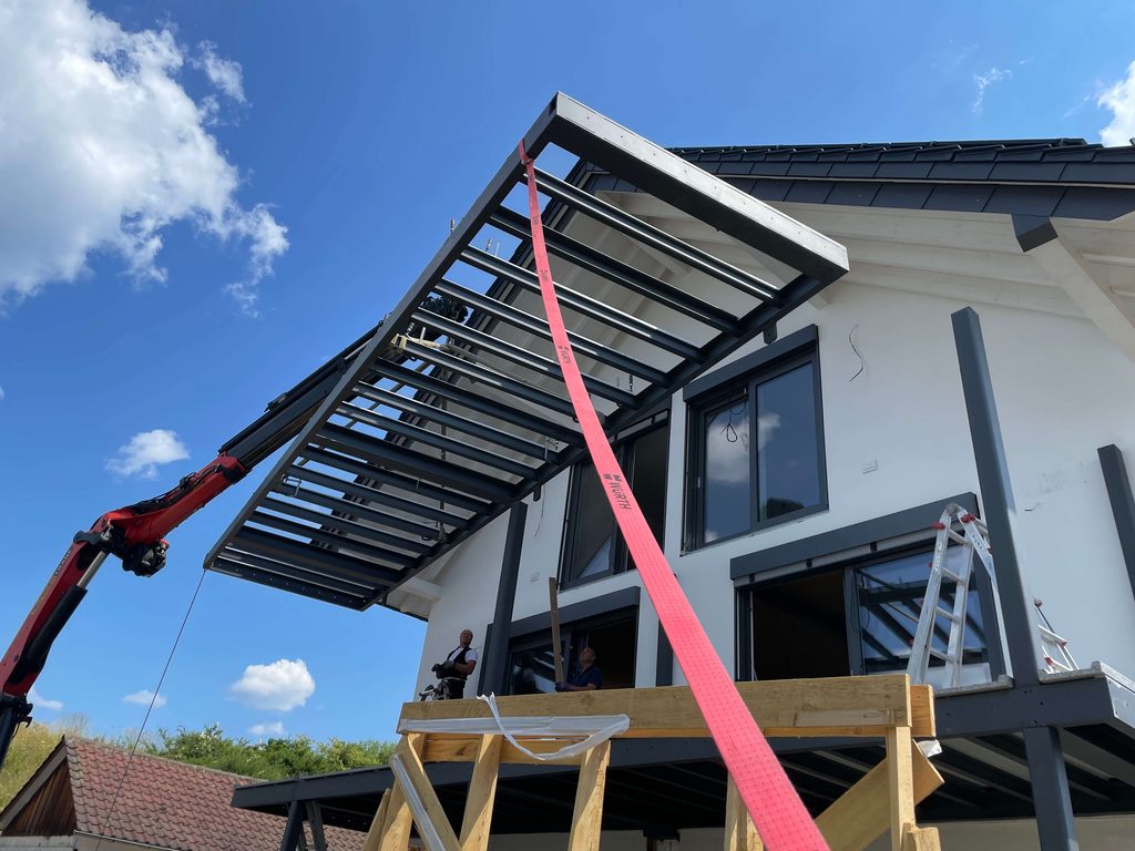 Balkonanbau, Althengstett, Bild 6