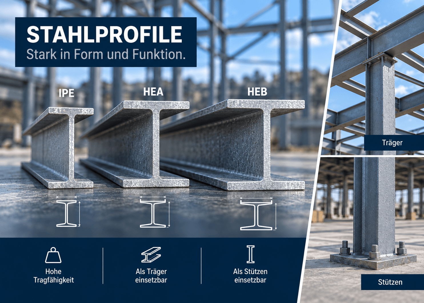 PROFILE & BAUTEILE