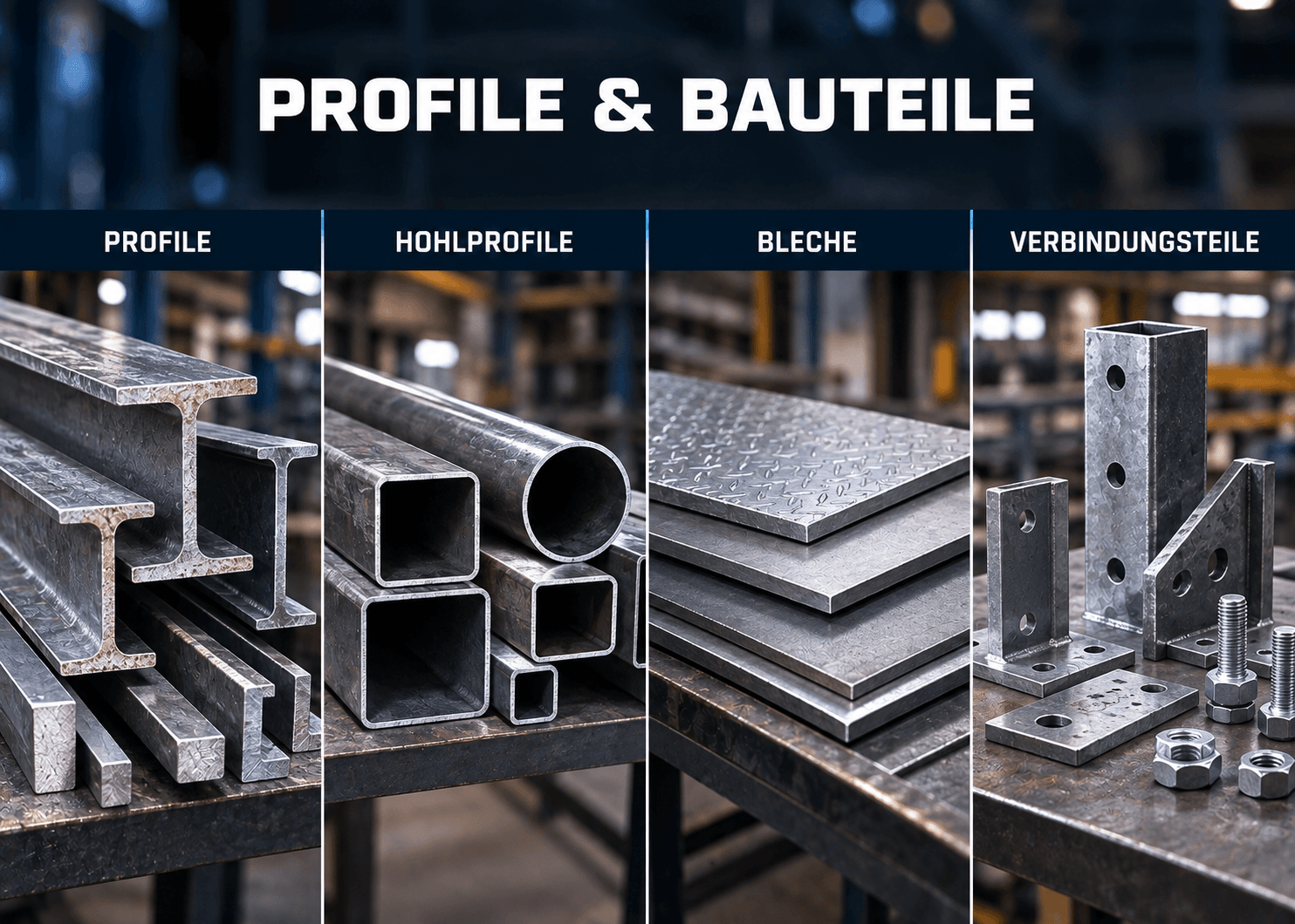 PROFILE & BAUTEILE
